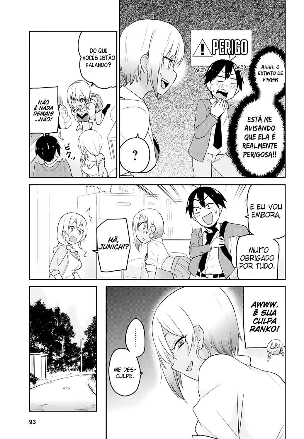 Hajimete no Gal capítulo 15 página 8