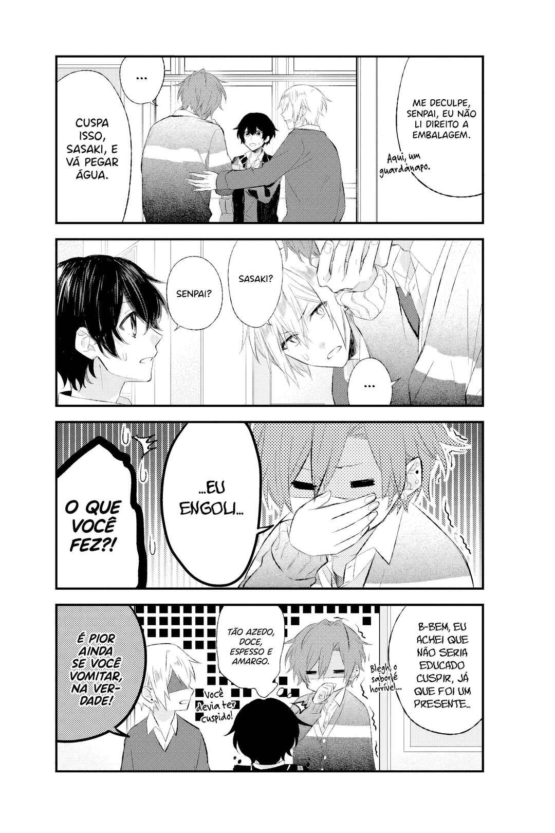 Sasaki to Miyano capítulo 4 página 8