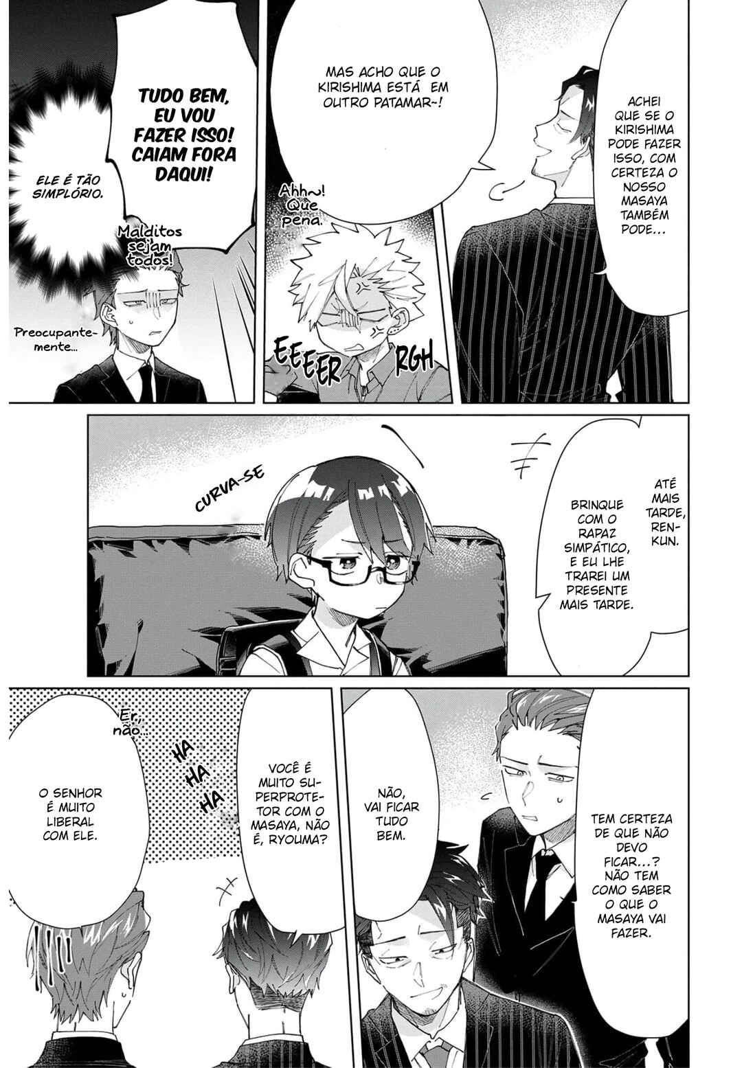 Kumichou Musume to Sewa-gakari capítulo 54 página 4