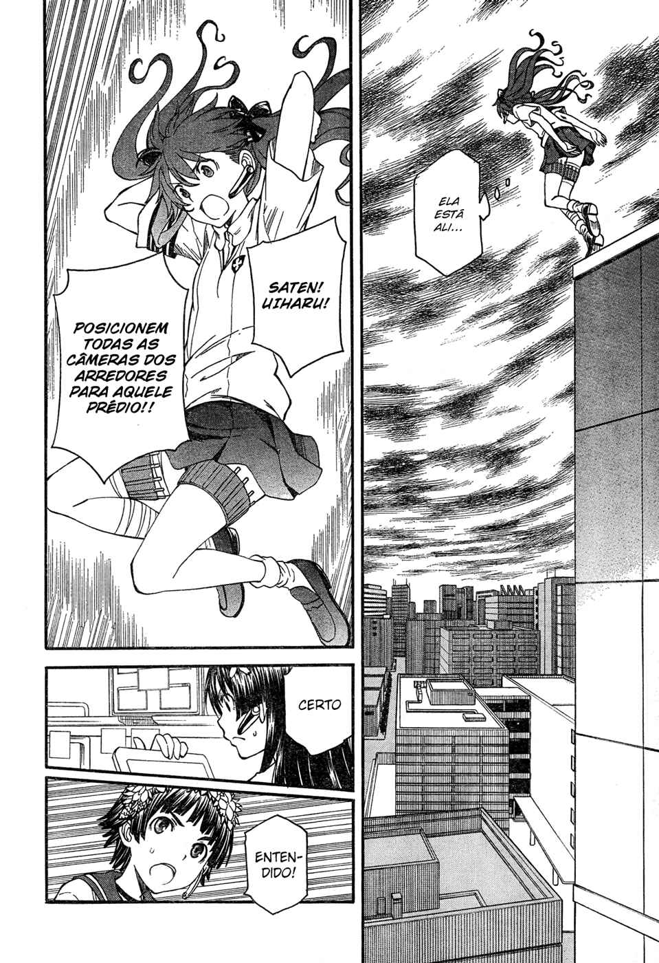 Toaru Majutsu no Index Gaiden: Toaru Kagaku no Railgun capítulo 65 página 14