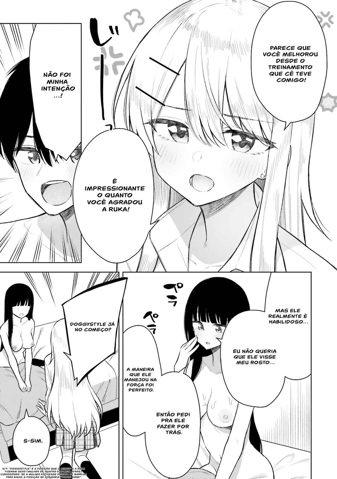 Onna Tomodachi wa Tanomeba Igai to Yarasetekureru capítulo 15 página 8