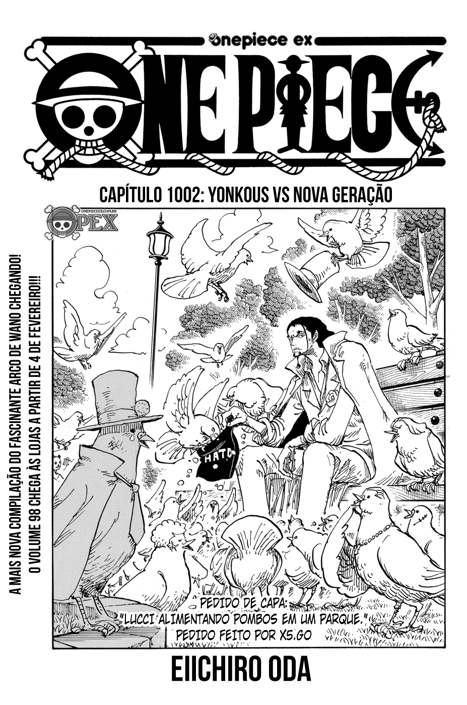 One Piece capítulo 1002 página 1