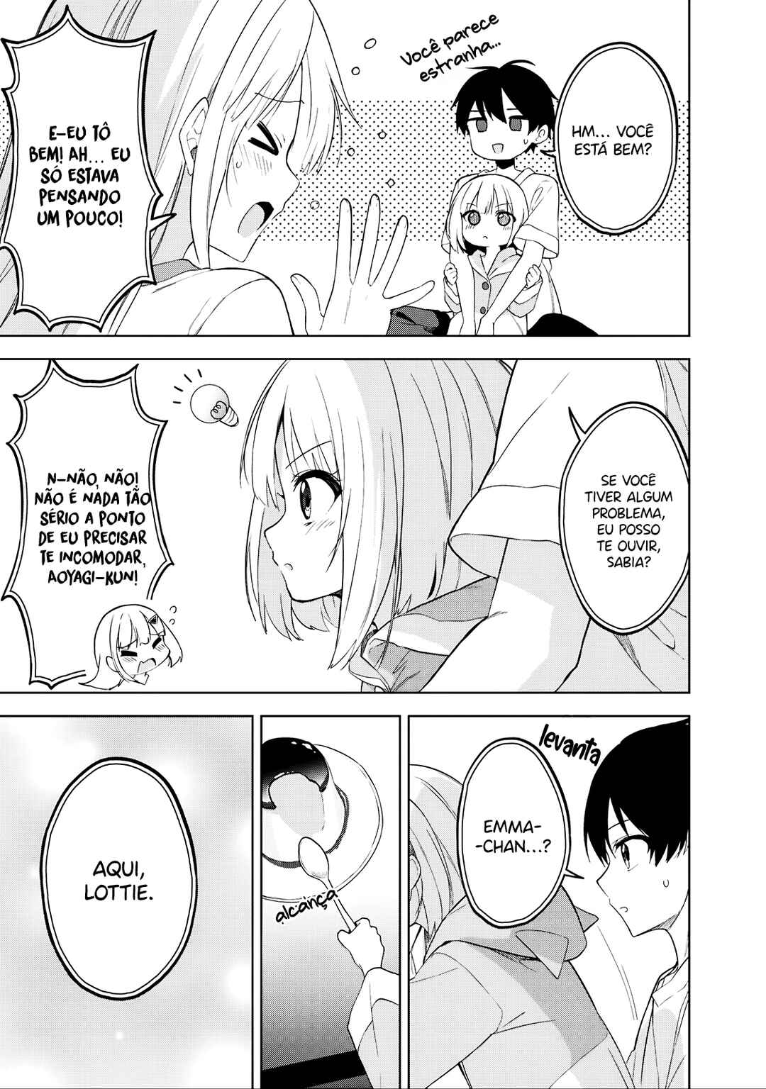 Maigo ni Natteita Youjo wo Tasuketara, Otonari ni Sumu Bishoujo Ryuugakusei ga Ie ni Asobi ni Kuru you ni Natta Ken ni Tsuite capítulo 20 página 15
