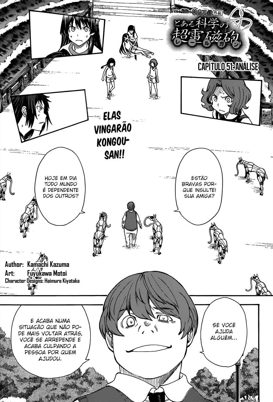 Toaru Majutsu no Index Gaiden: Toaru Kagaku no Railgun capítulo 51 página 1
