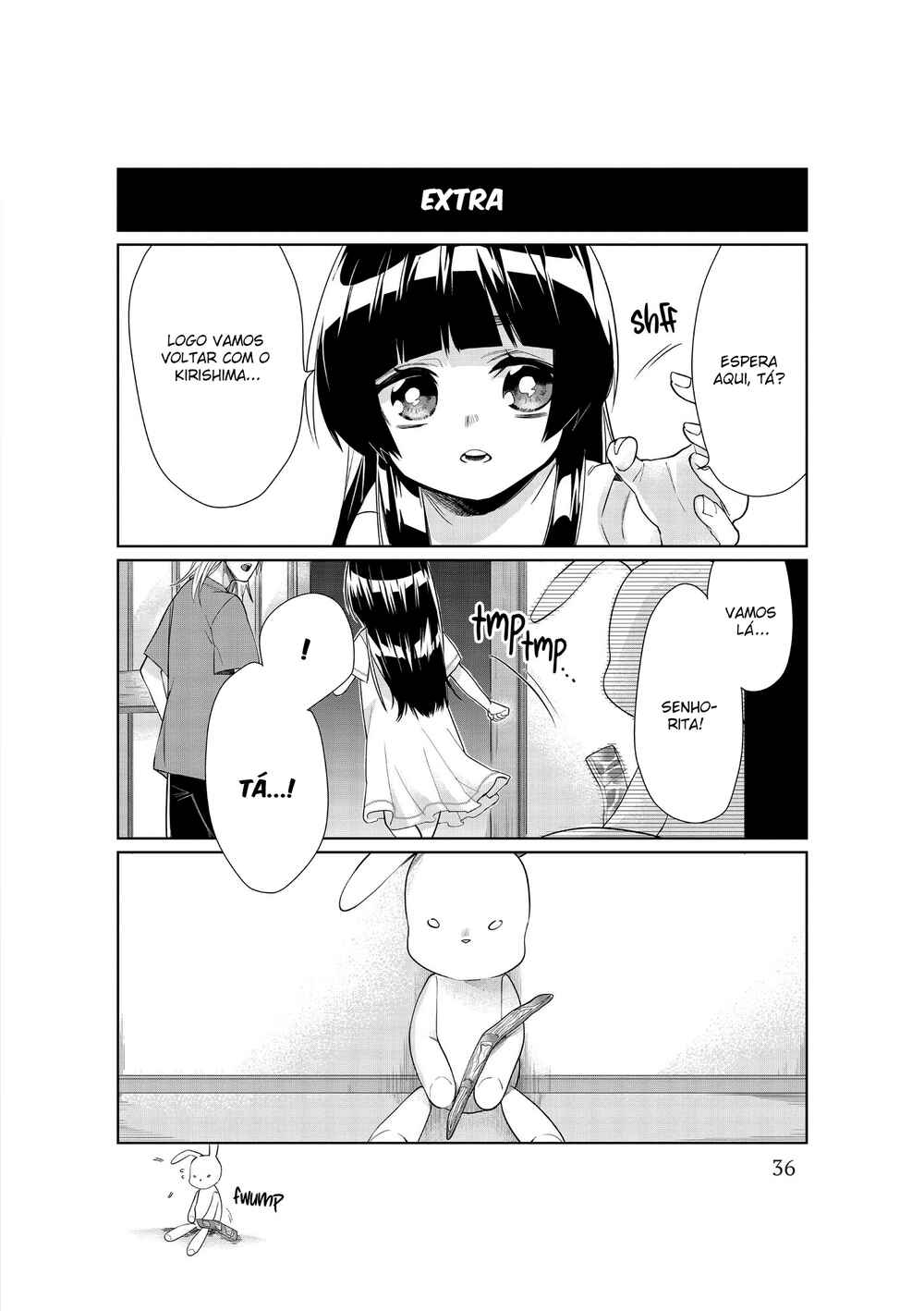Kumichou Musume to Sewa-gakari capítulo 33 página 17