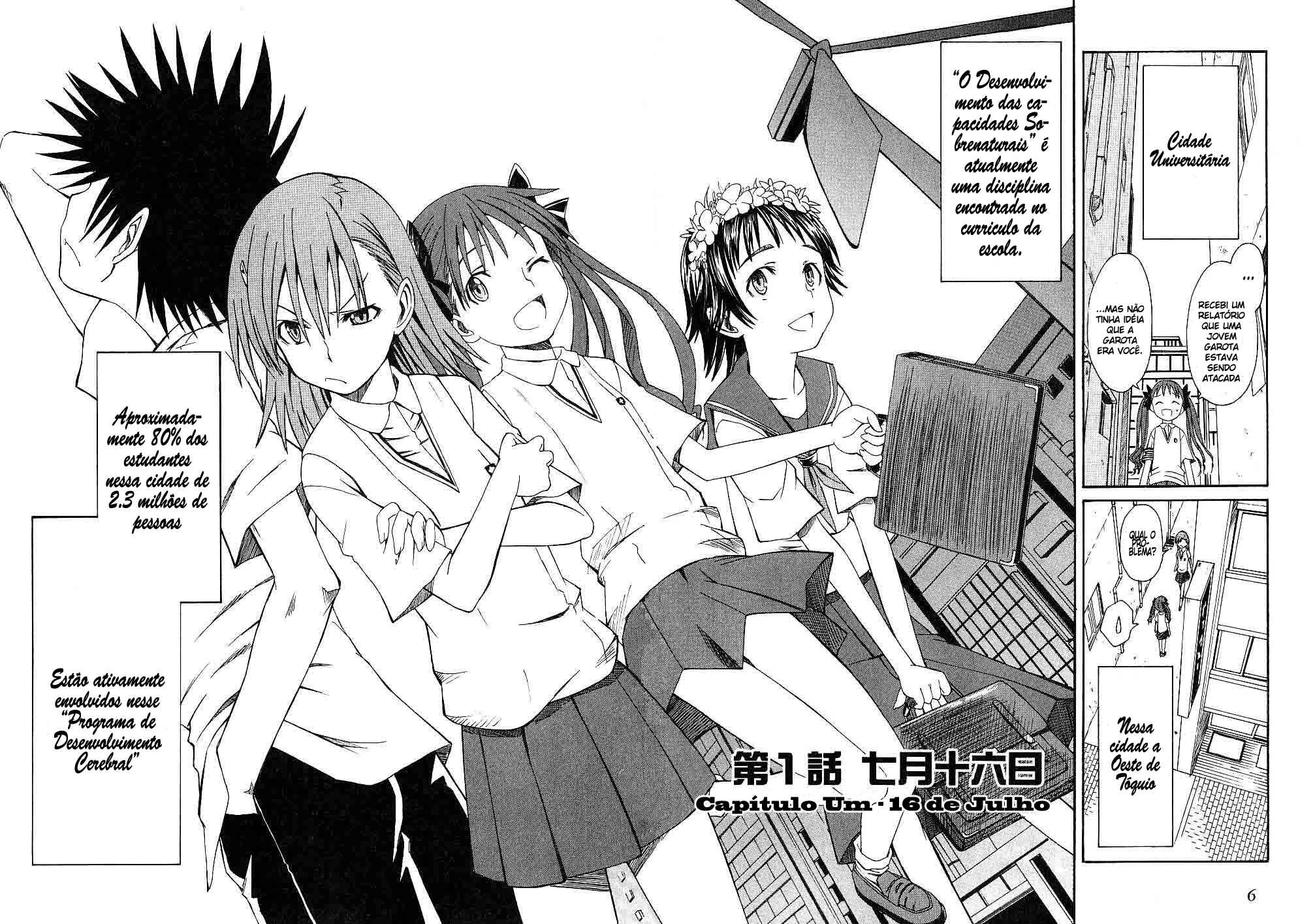 Toaru Majutsu no Index Gaiden: Toaru Kagaku no Railgun capítulo 1.16 página 4