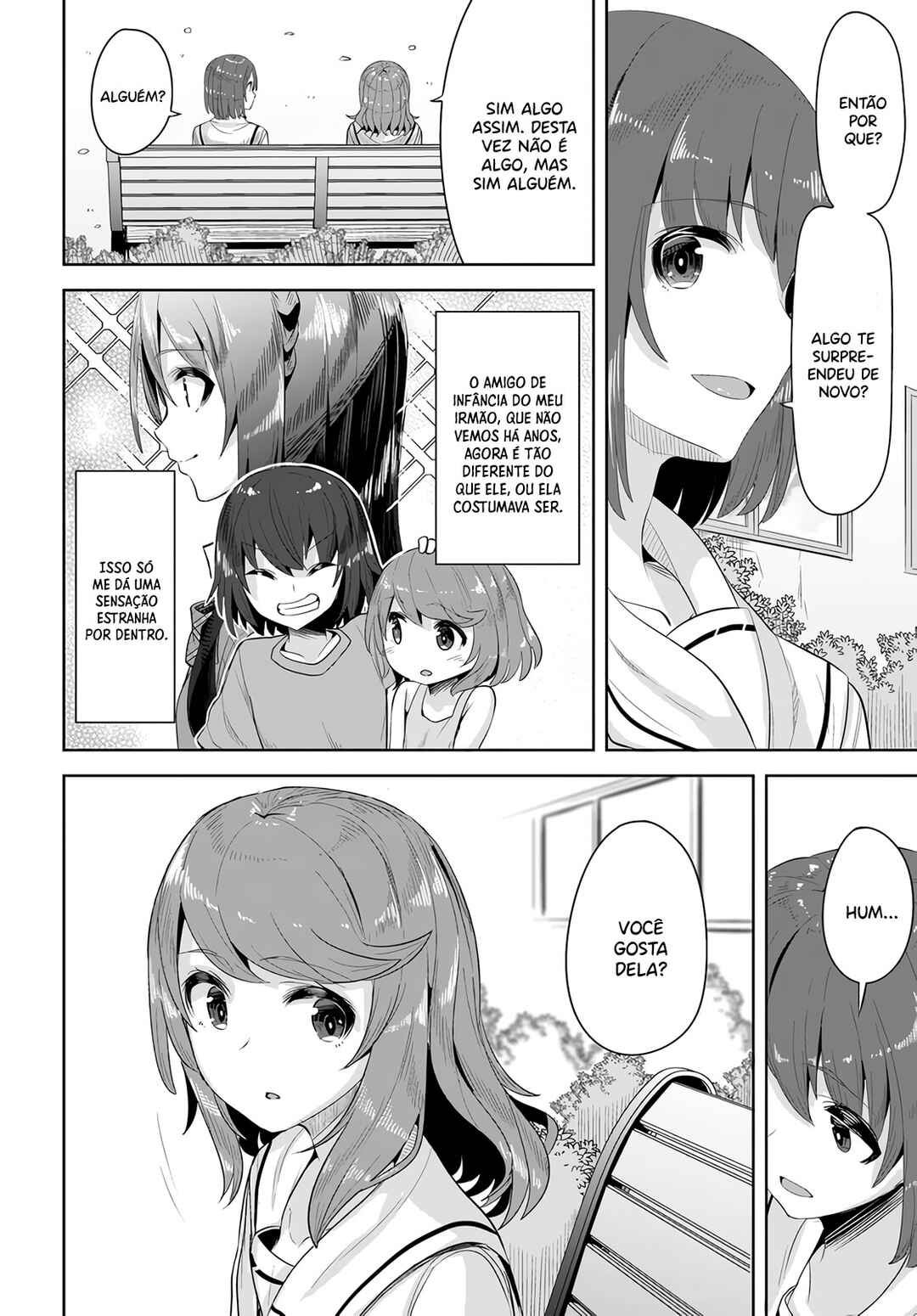 Tenkousaki no Seiso Karen na Bishoujo ga, Mukashi Danshi to Omotte Issho ni Asonda Osananajimi datta Ken capítulo 8 página 6