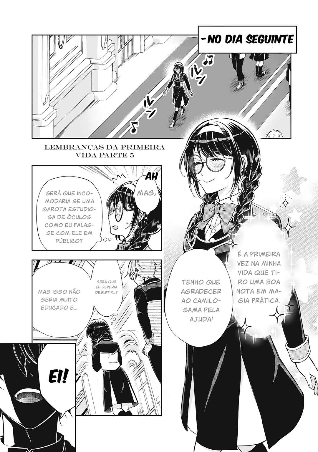 Dantoudai ni Kieta Densetsu no Akujo, Nidome no Jinsei de wa Gariben Jimi Megane ni Natte Heion wo Nozomu capítulo 1.5 página 2