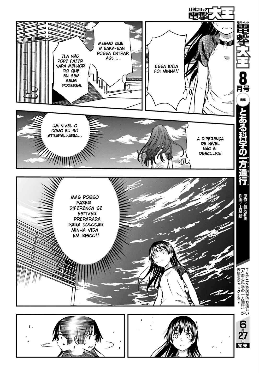 Toaru Majutsu no Index Gaiden: Toaru Kagaku no Railgun capítulo 115 página 12