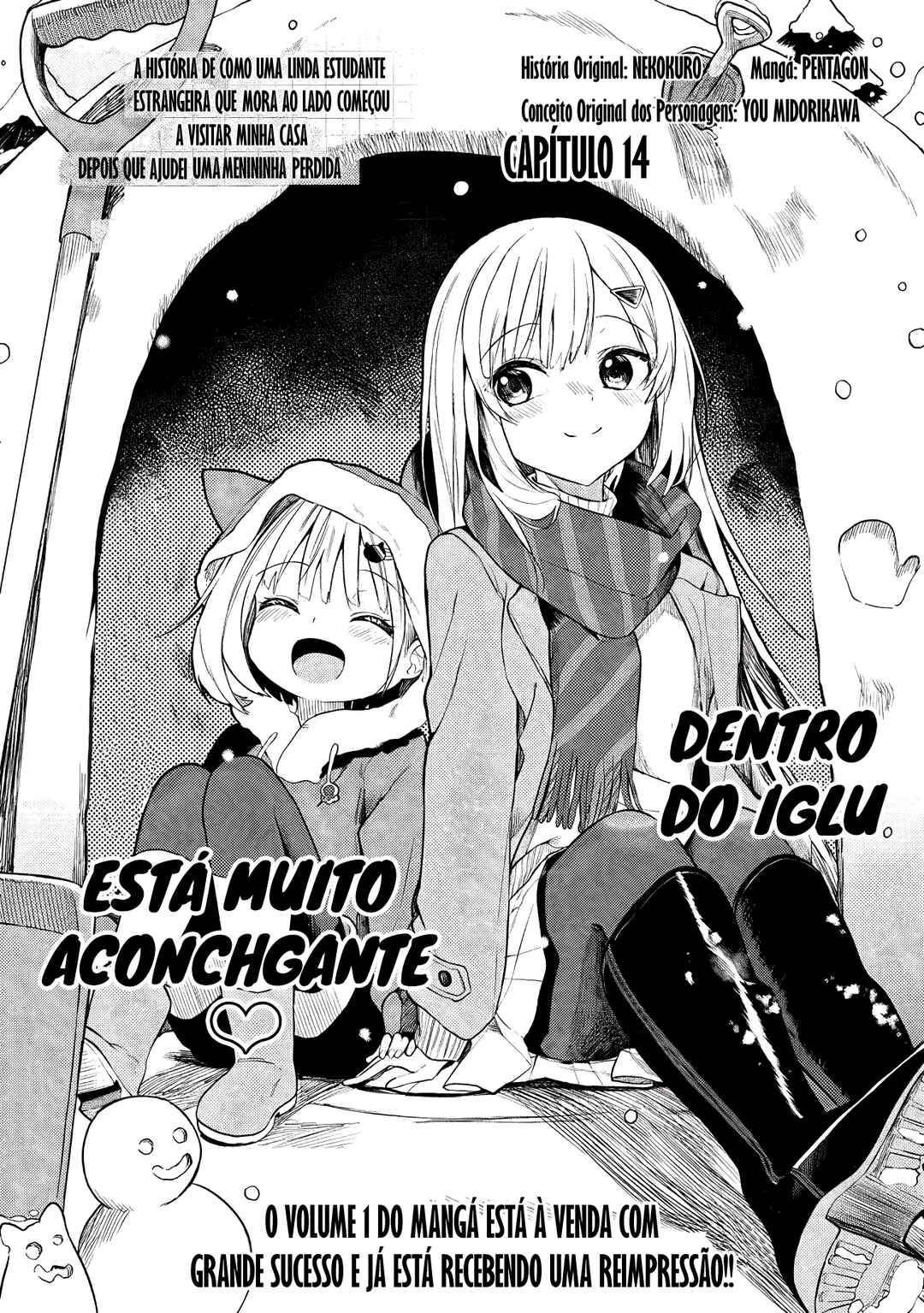 Maigo ni Natteita Youjo wo Tasuketara, Otonari ni Sumu Bishoujo Ryuugakusei ga Ie ni Asobi ni Kuru you ni Natta Ken ni Tsuite capítulo 14 página 2
