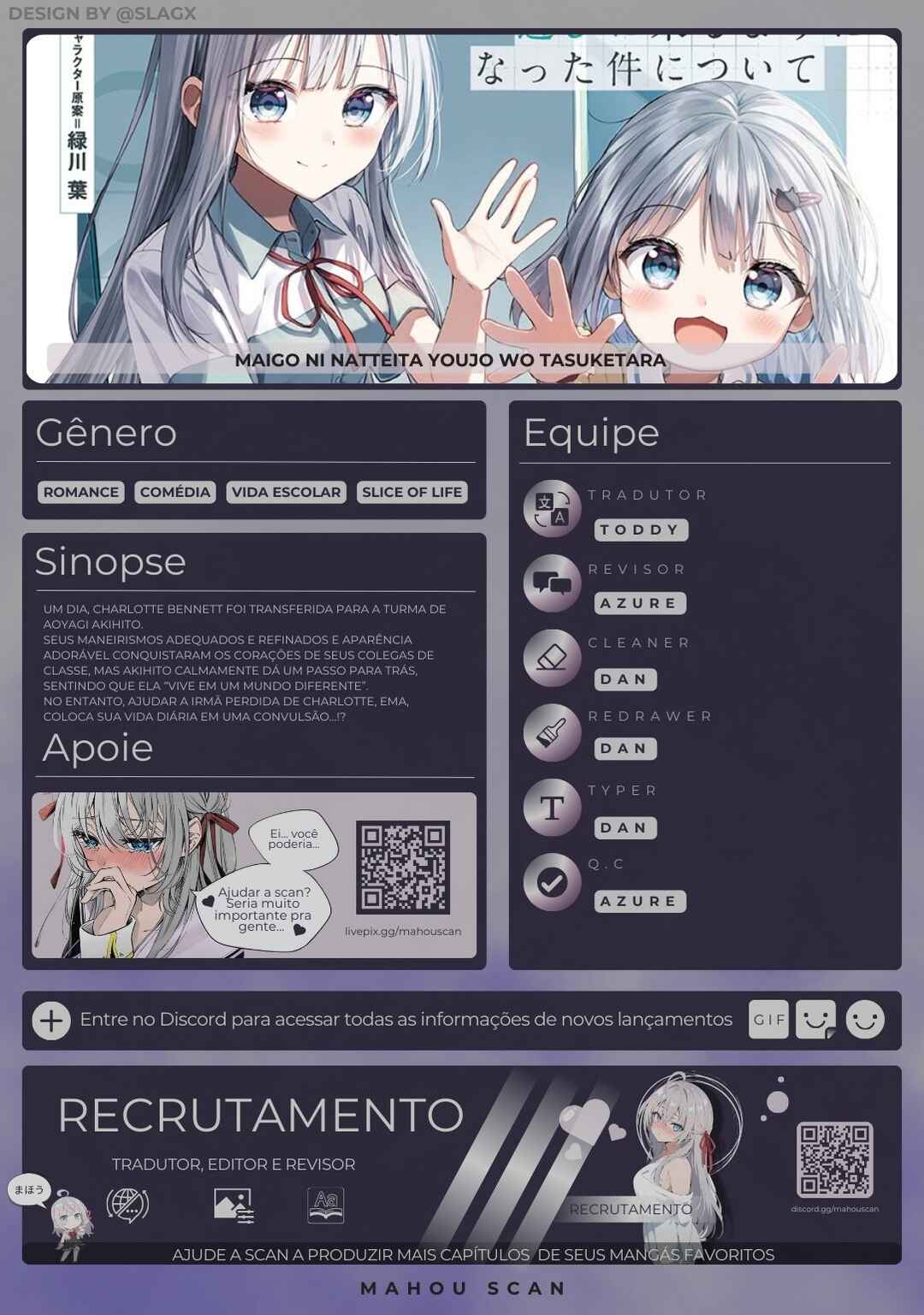 Maigo ni Natteita Youjo wo Tasuketara, Otonari ni Sumu Bishoujo Ryuugakusei ga Ie ni Asobi ni Kuru you ni Natta Ken ni Tsuite capítulo 6.5 página 1