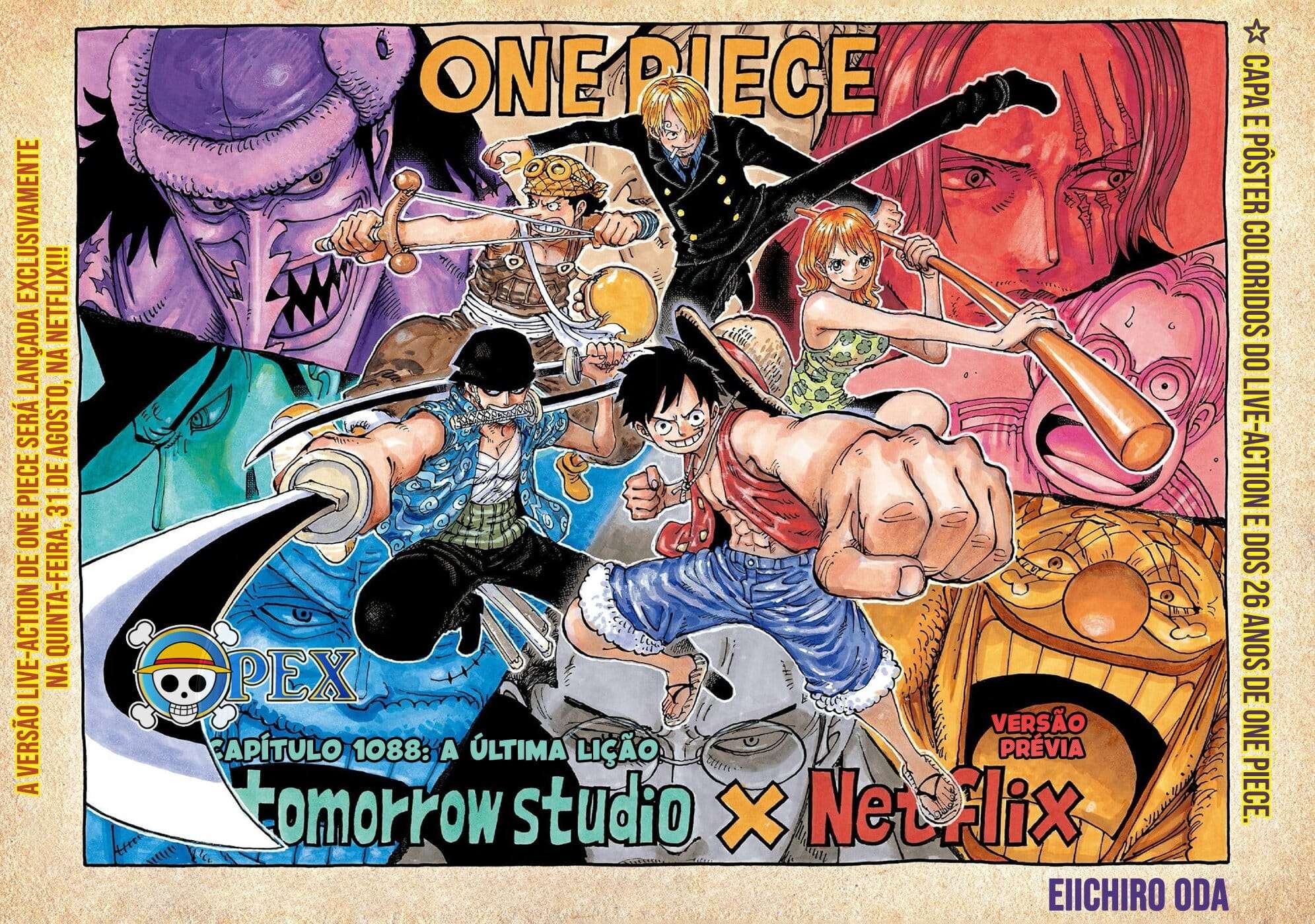 One Piece capítulo 1088 página 1