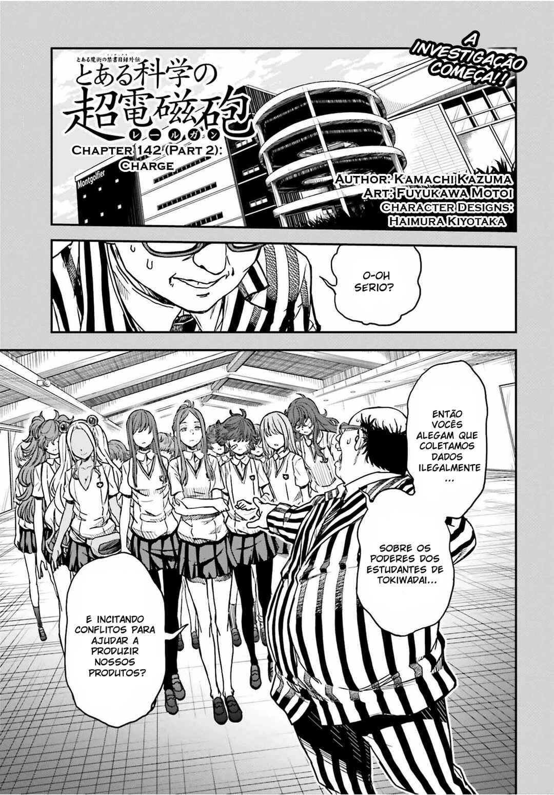 Toaru Majutsu no Index Gaiden: Toaru Kagaku no Railgun capítulo 142.2 página 2