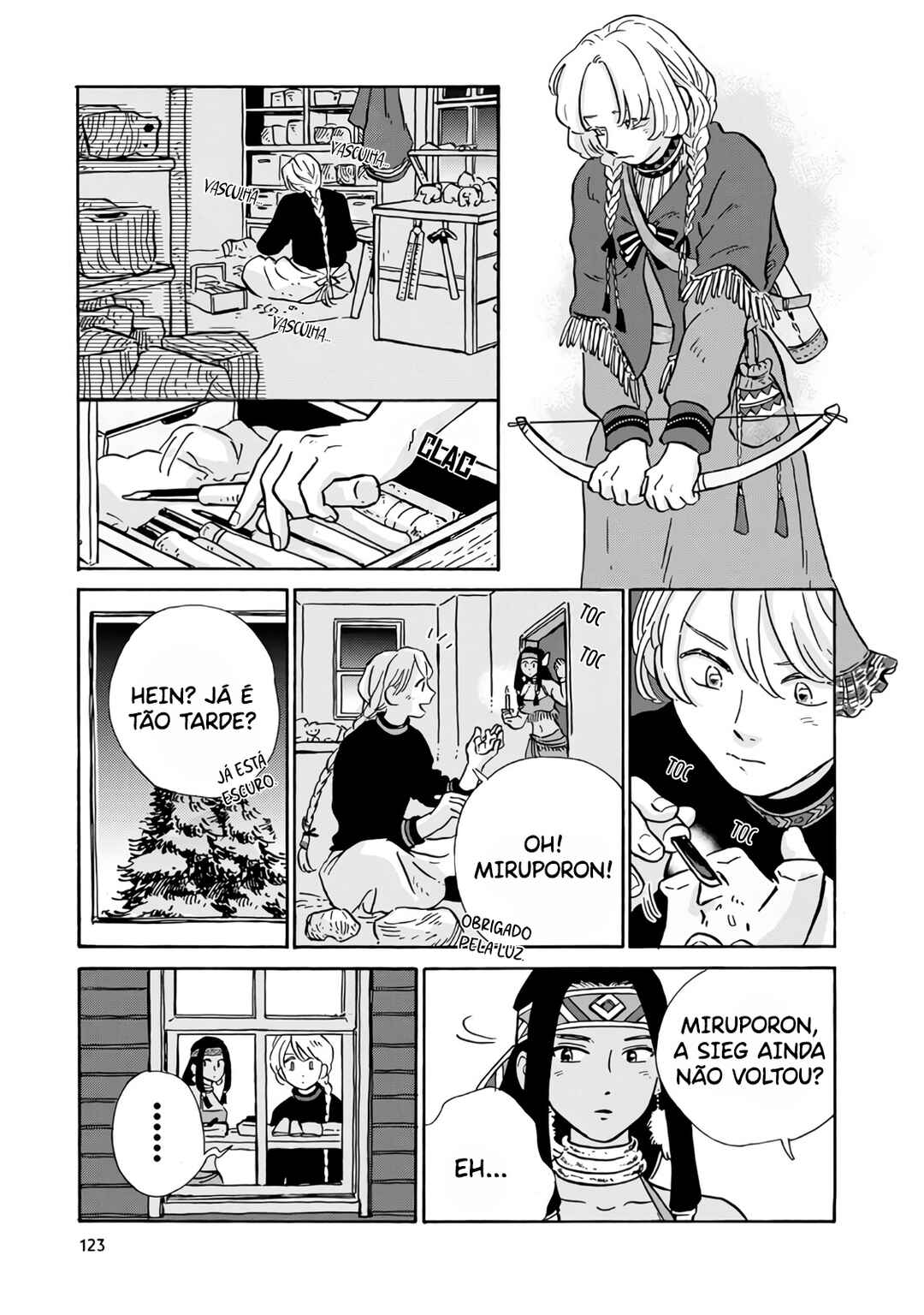 Hokuo Kizoku to Moukinzuma no Yukiguni Karigurashi capítulo 8 página 10
