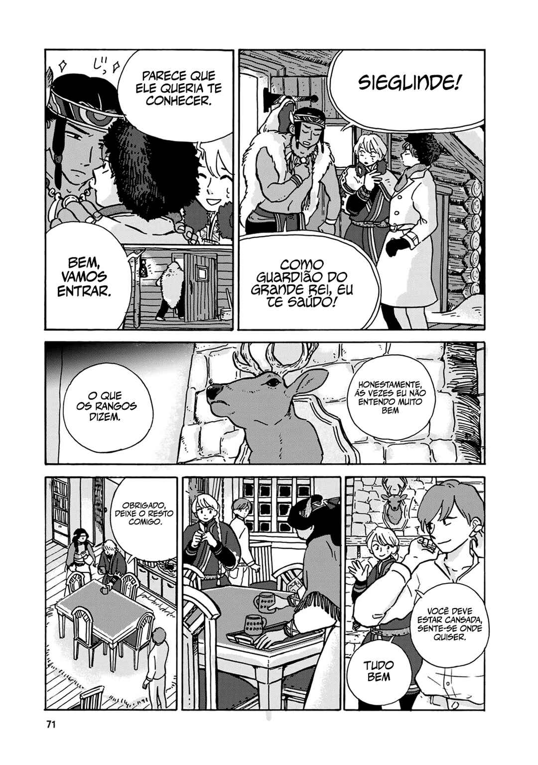 Hokuo Kizoku to Moukinzuma no Yukiguni Karigurashi capítulo 5 página 4