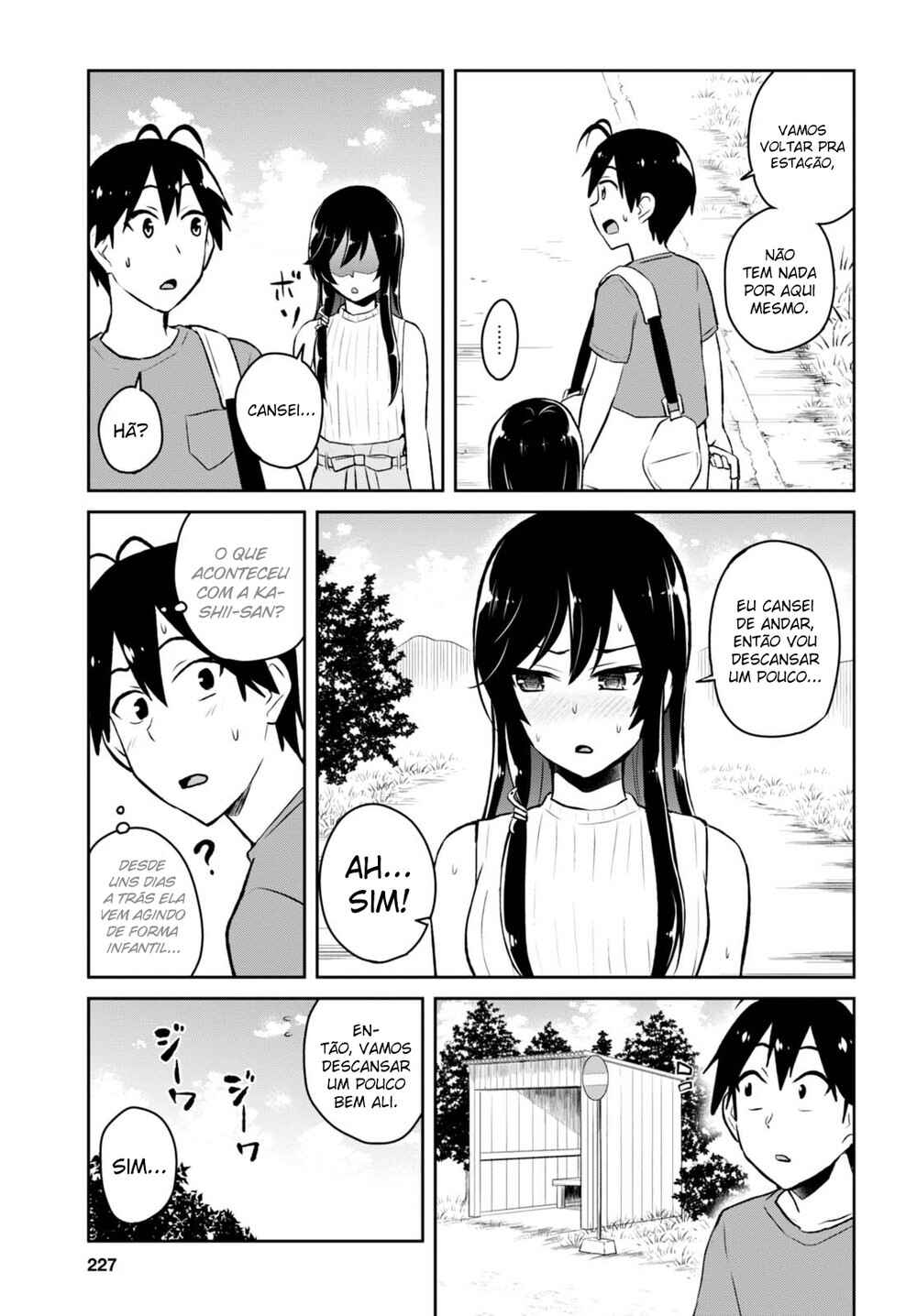 Hajimete no Gal capítulo 42 página 9
