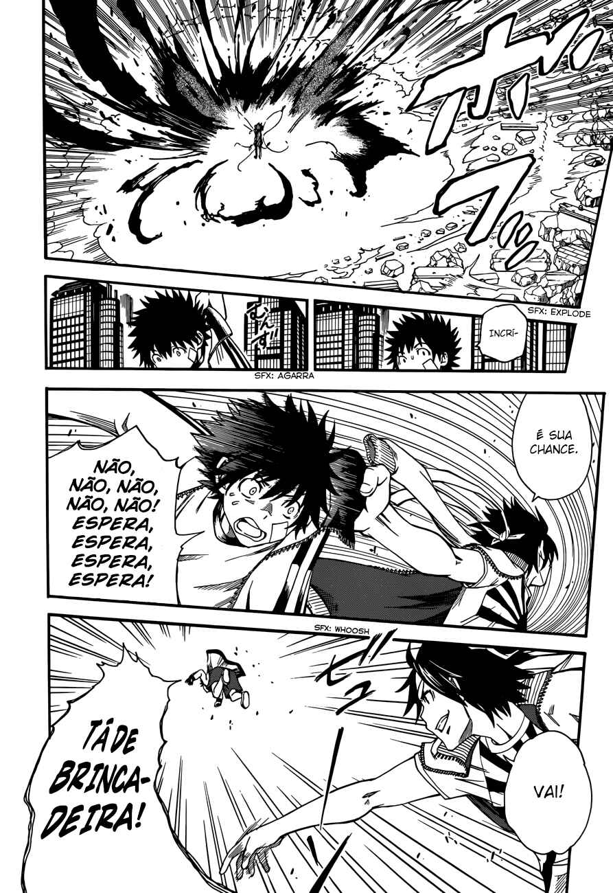 Toaru Majutsu no Index Gaiden: Toaru Kagaku no Railgun capítulo 64 página 10