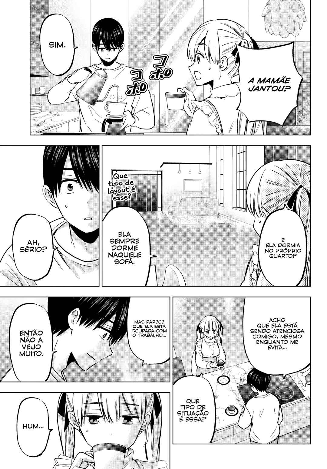 Kakkou no Iinazuke capítulo 228 página 8
