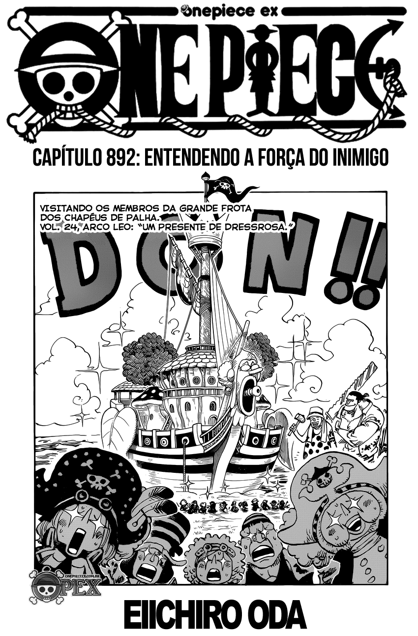 One Piece capítulo 892 página 1