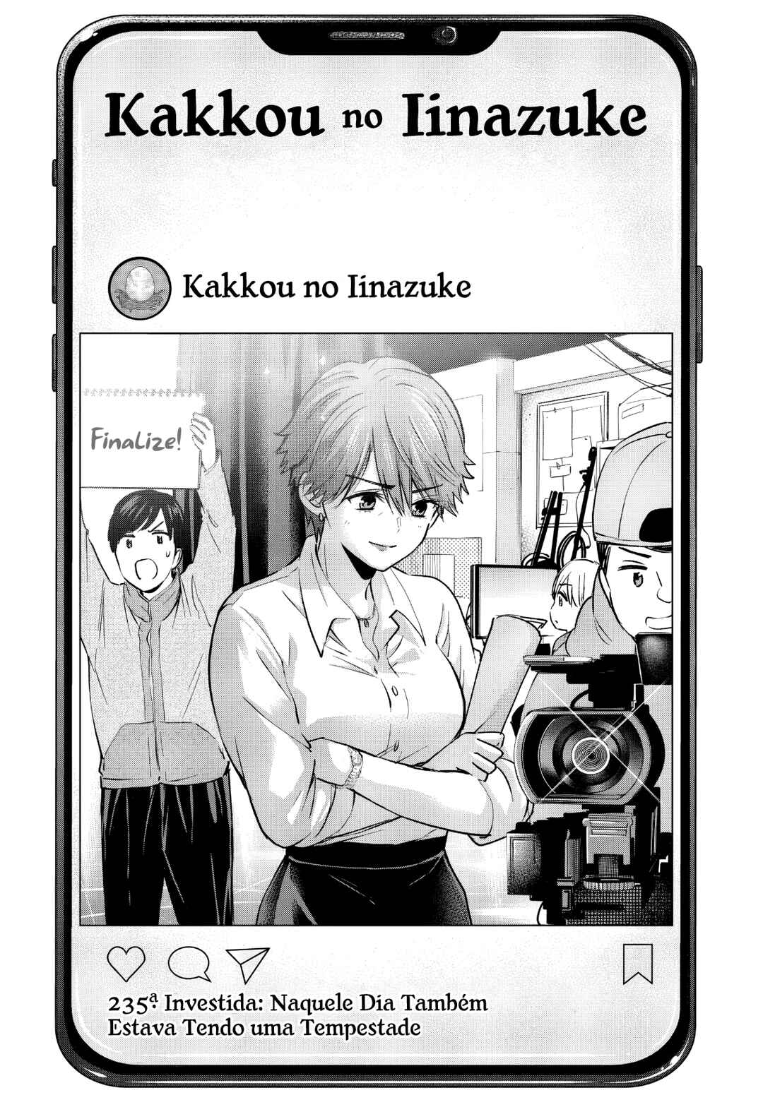 Kakkou no Iinazuke capítulo 235 página 2
