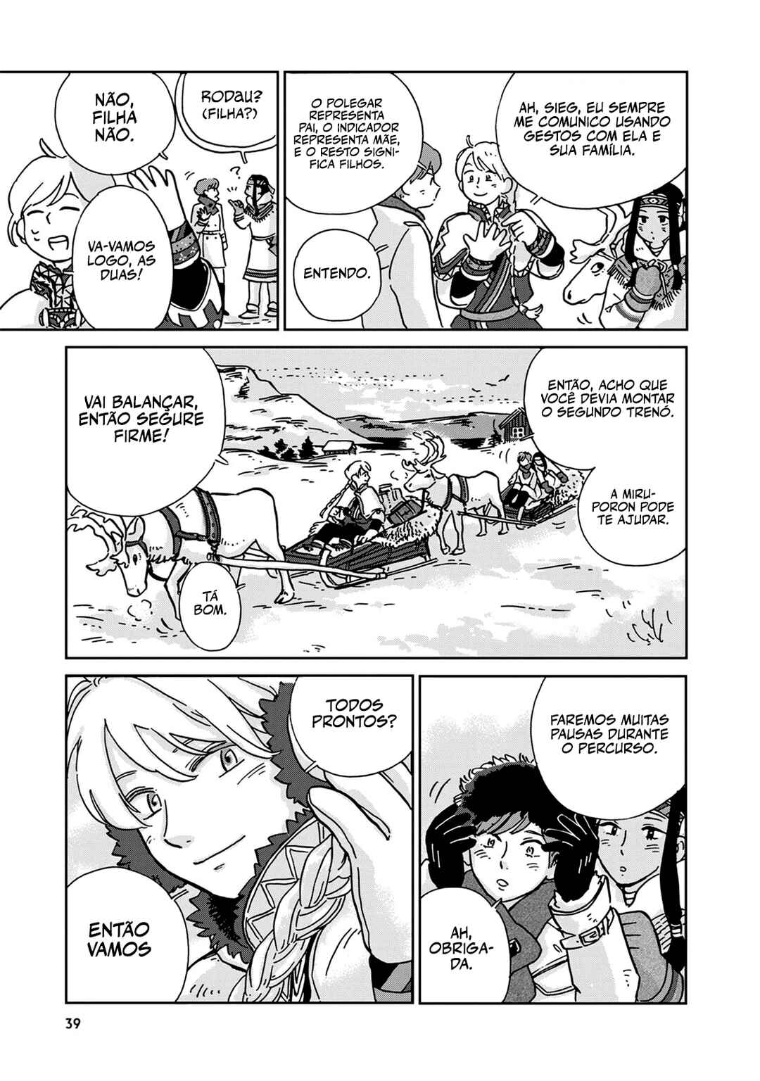 Hokuo Kizoku to Moukinzuma no Yukiguni Karigurashi capítulo 3 página 6