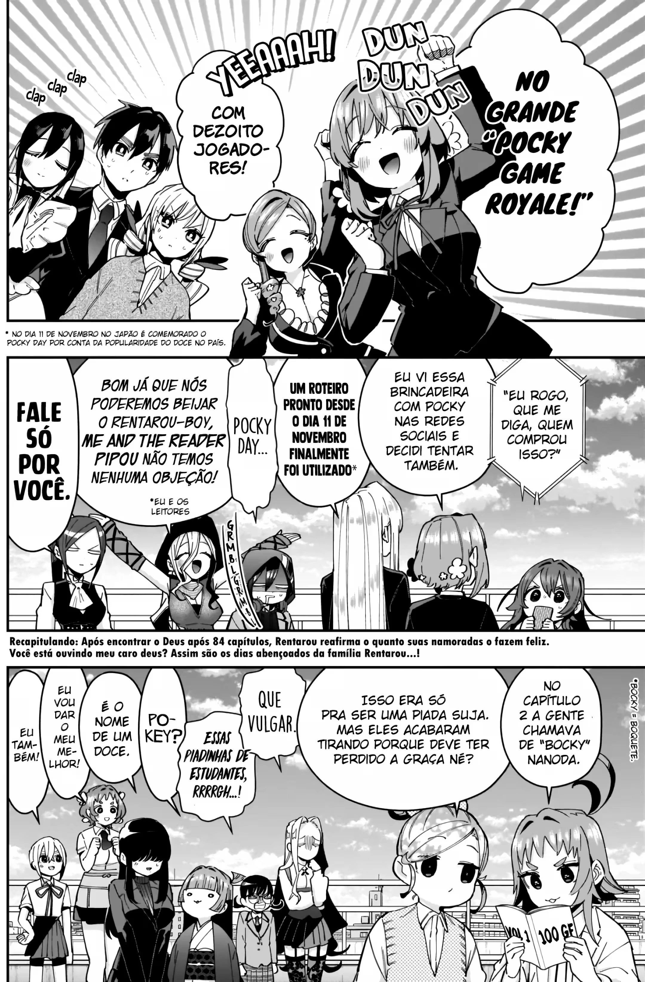 Kimi no Koto ga dai dai dai dai dai suki na 100-nin no Kanojo capítulo 86 página 3