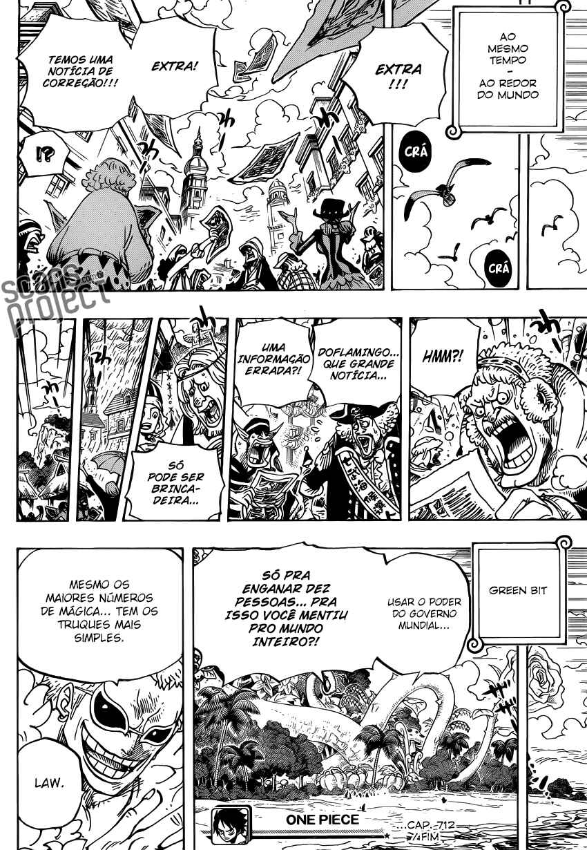 One Piece capítulo 712 página 17