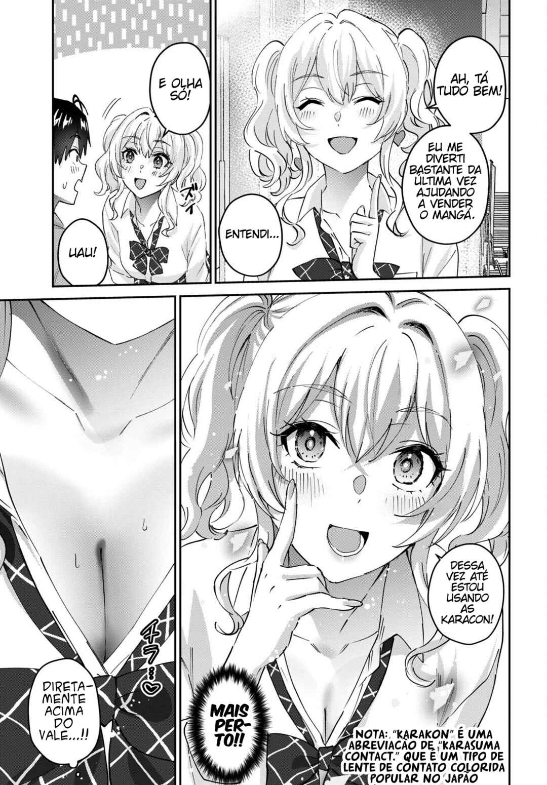 Hajimete no Gal capítulo 171 página 4