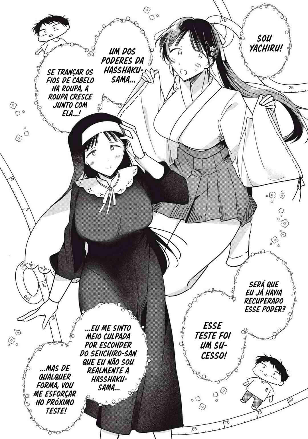 Yachiru-san wa Homeru to Nobiru capítulo 11.1 página 3