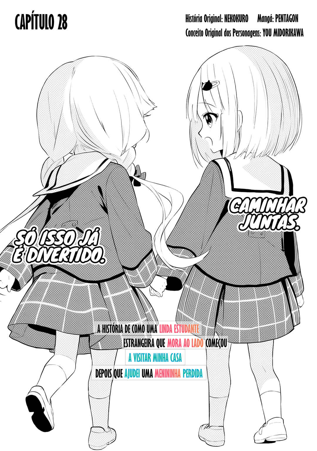 Maigo ni Natteita Youjo wo Tasuketara, Otonari ni Sumu Bishoujo Ryuugakusei ga Ie ni Asobi ni Kuru you ni Natta Ken ni Tsuite capítulo 28 página 2