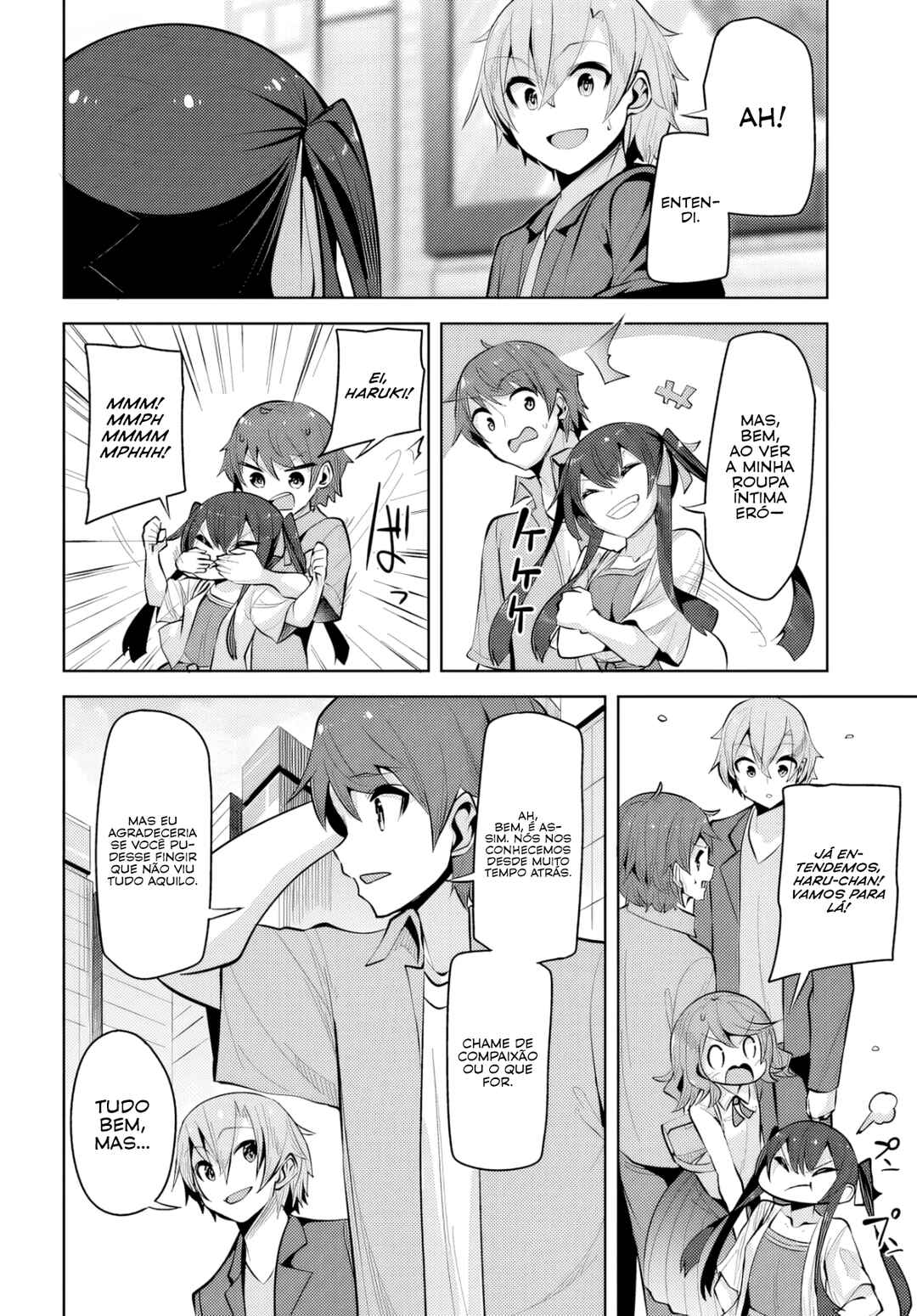 Tenkousaki no Seiso Karen na Bishoujo ga, Mukashi Danshi to Omotte Issho ni Asonda Osananajimi datta Ken capítulo 20 página 7