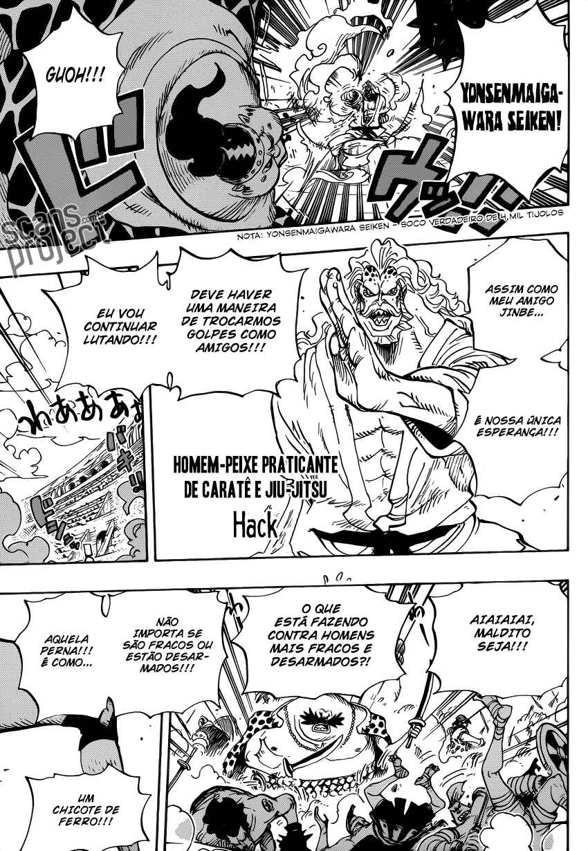 One Piece capítulo 707 página 11