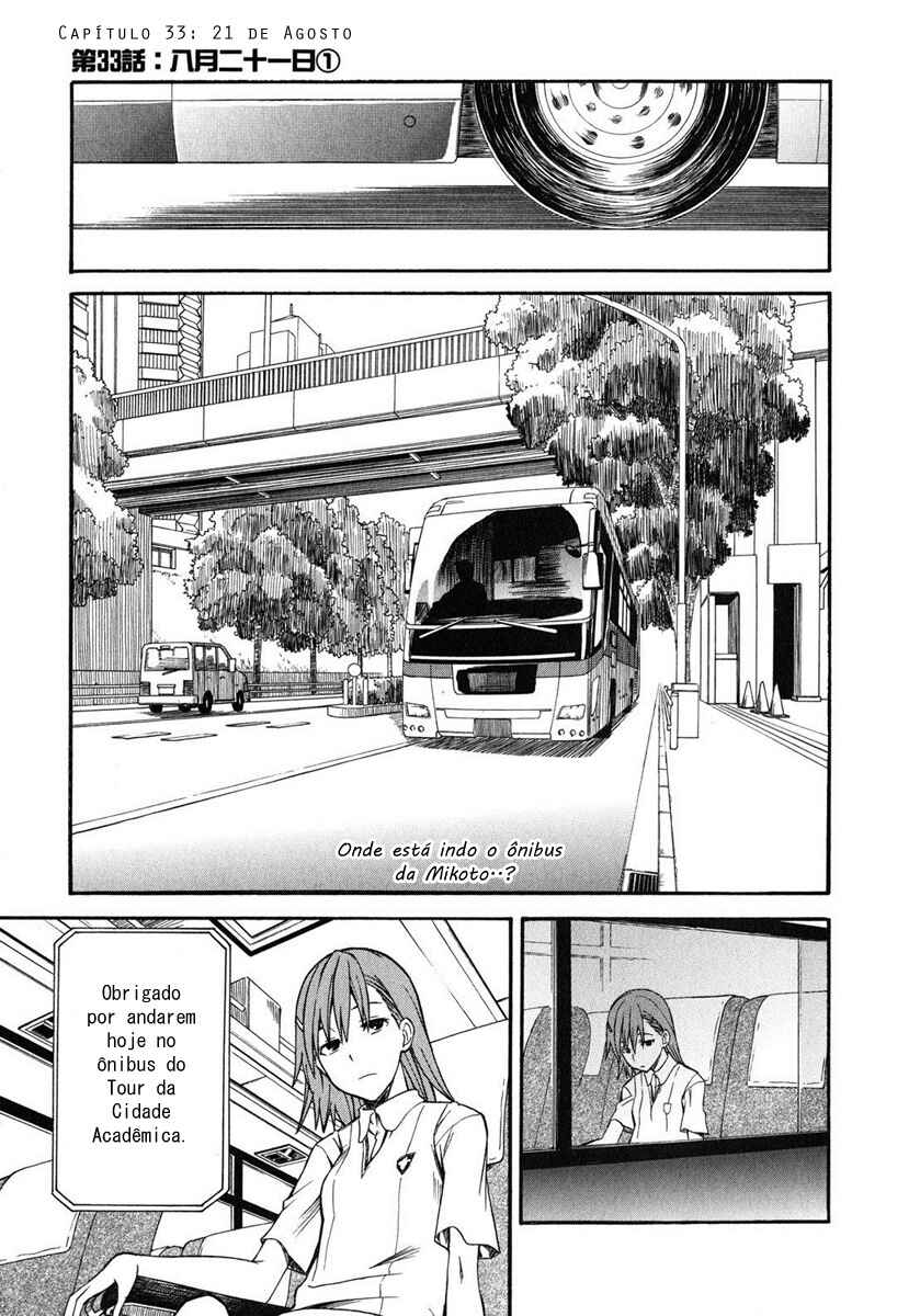 Toaru Majutsu no Index Gaiden: Toaru Kagaku no Railgun capítulo 33 página 3