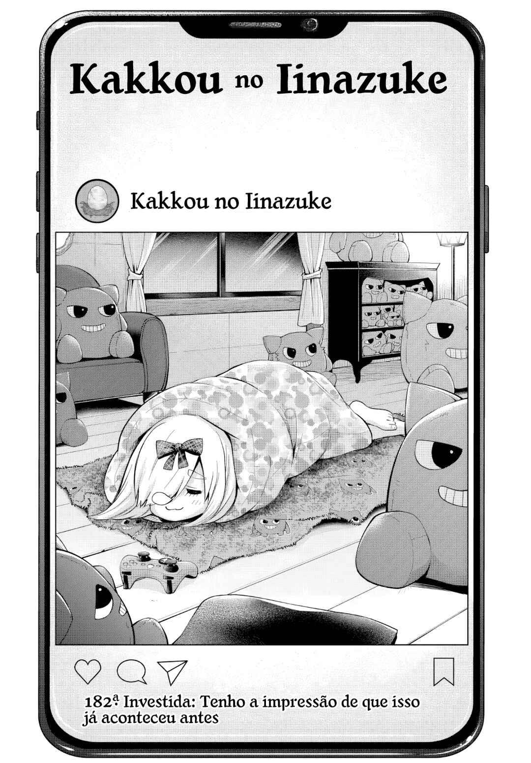 Kakkou no Iinazuke capítulo 182 página 2