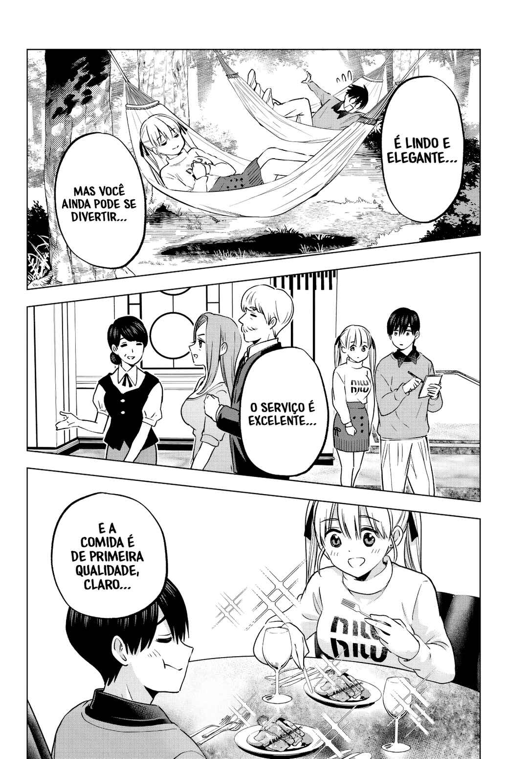 Kakkou no Iinazuke capítulo 189 página 9