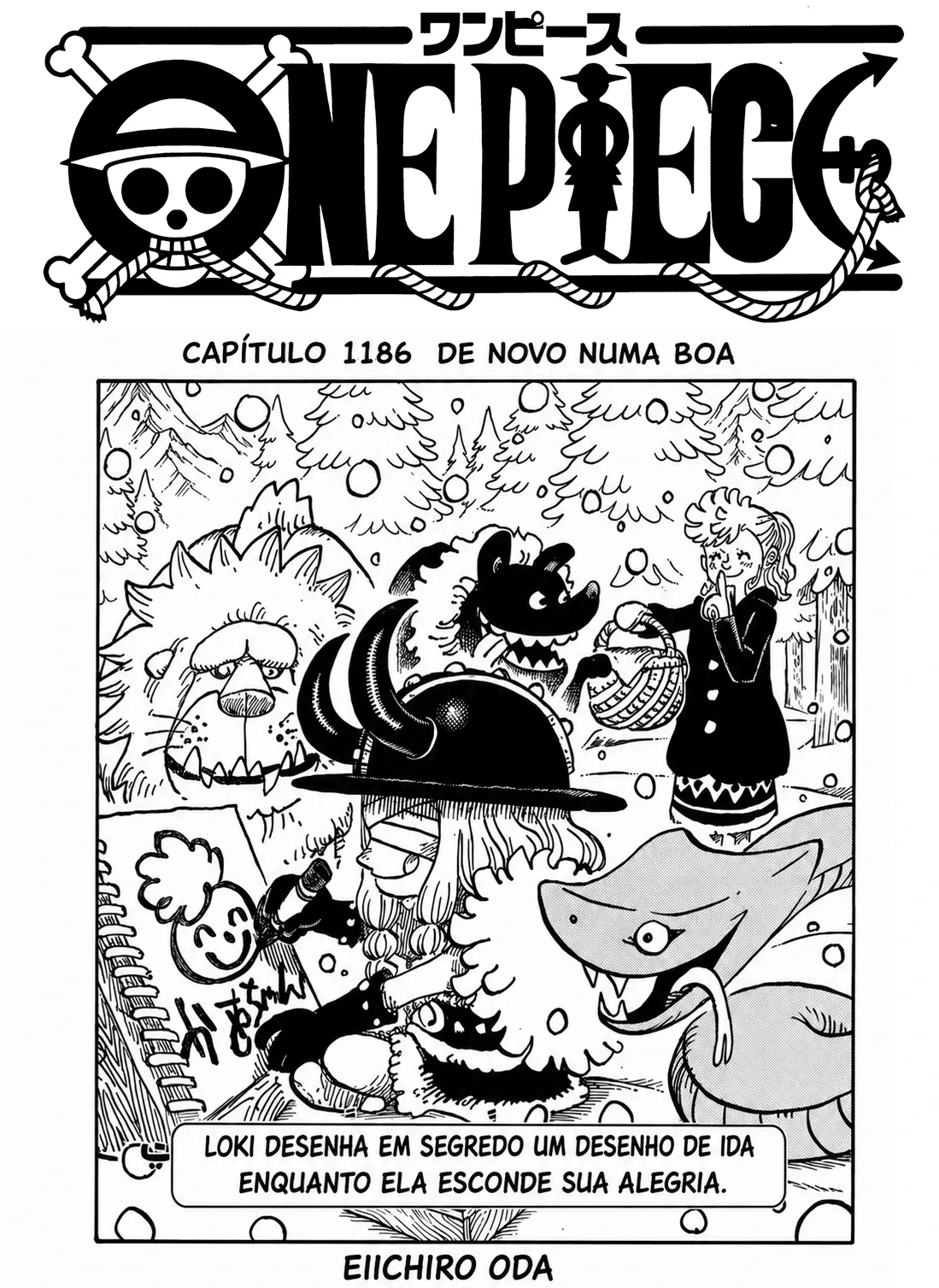 One Piece capítulo 1186 página 1