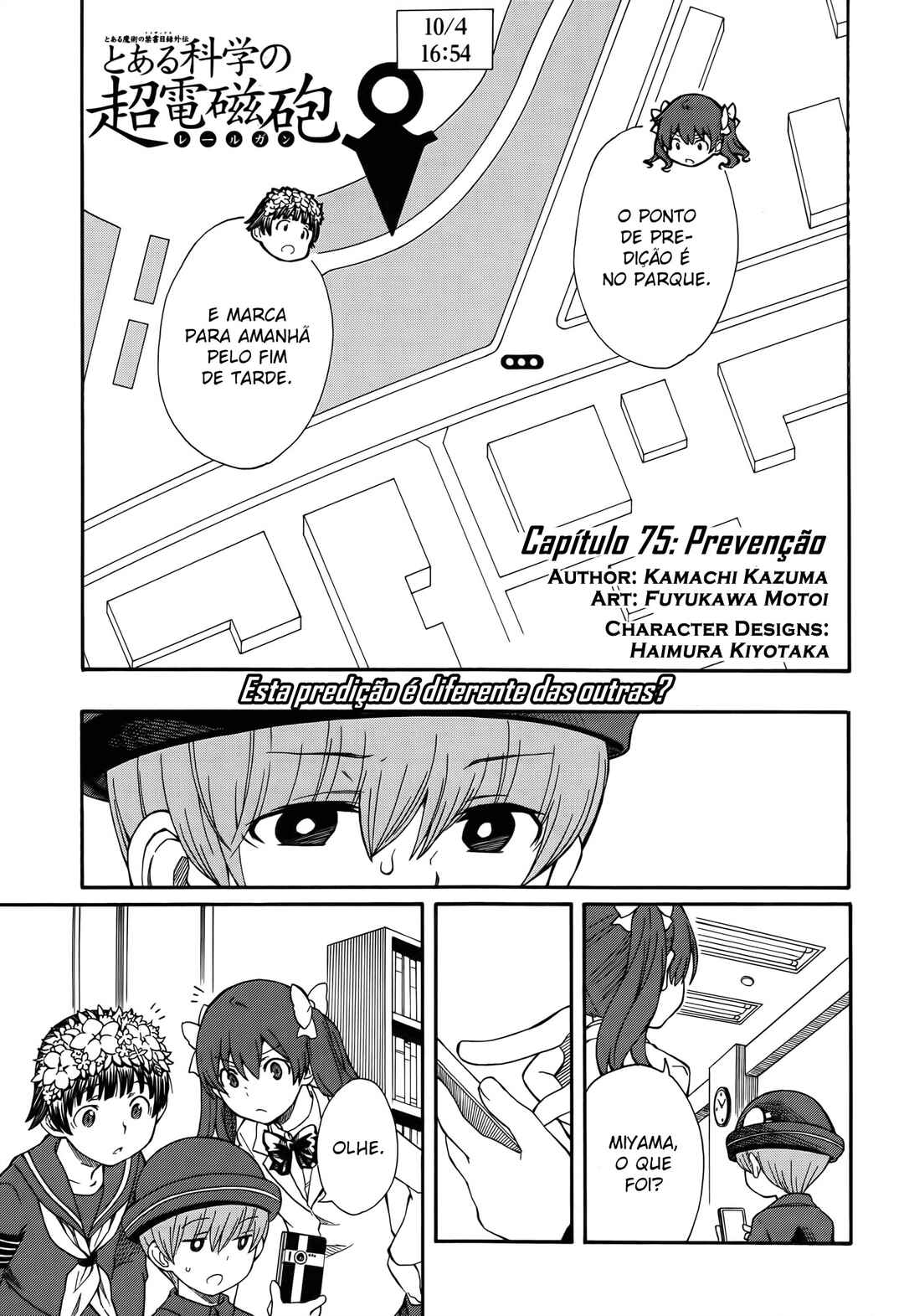 Toaru Majutsu no Index Gaiden: Toaru Kagaku no Railgun capítulo 75 página 2