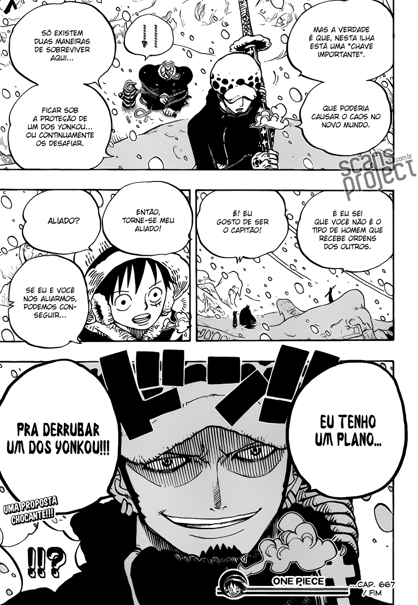 One Piece capítulo 667 página 19