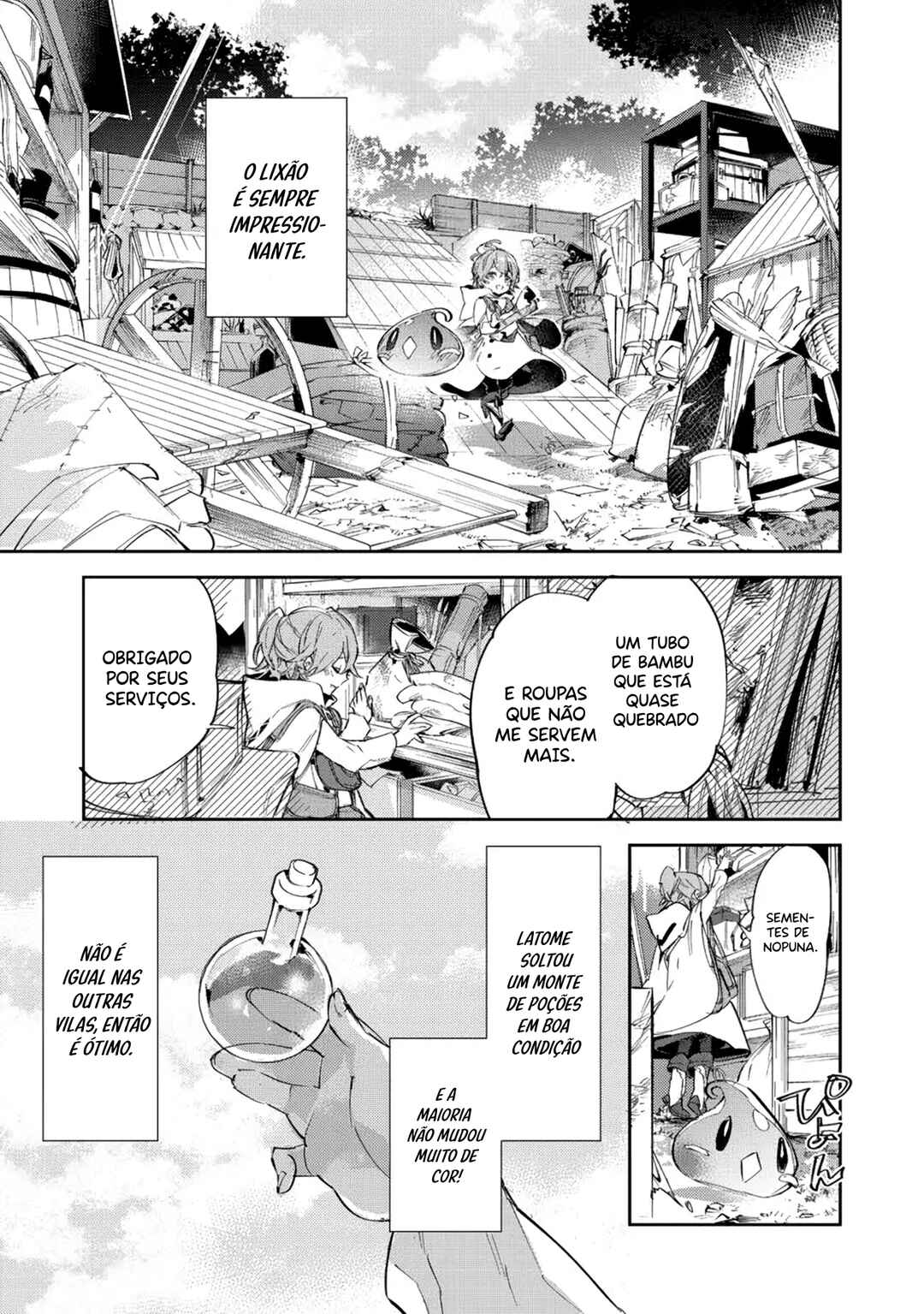 Saijaku Tamer wa Gomi Hiroi no Tabi wo Hajimemashita. @COMIC capítulo 11.1 página 8