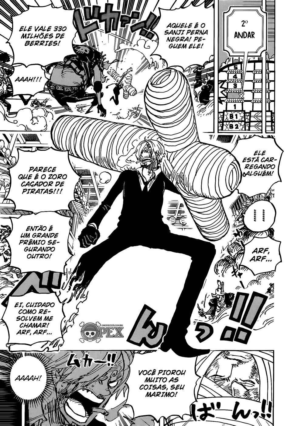 One Piece capítulo 1012 página 7