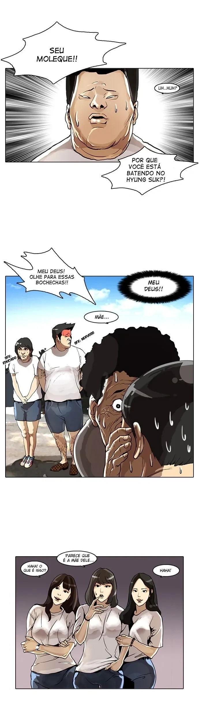 Lookism capítulo 2 página 4