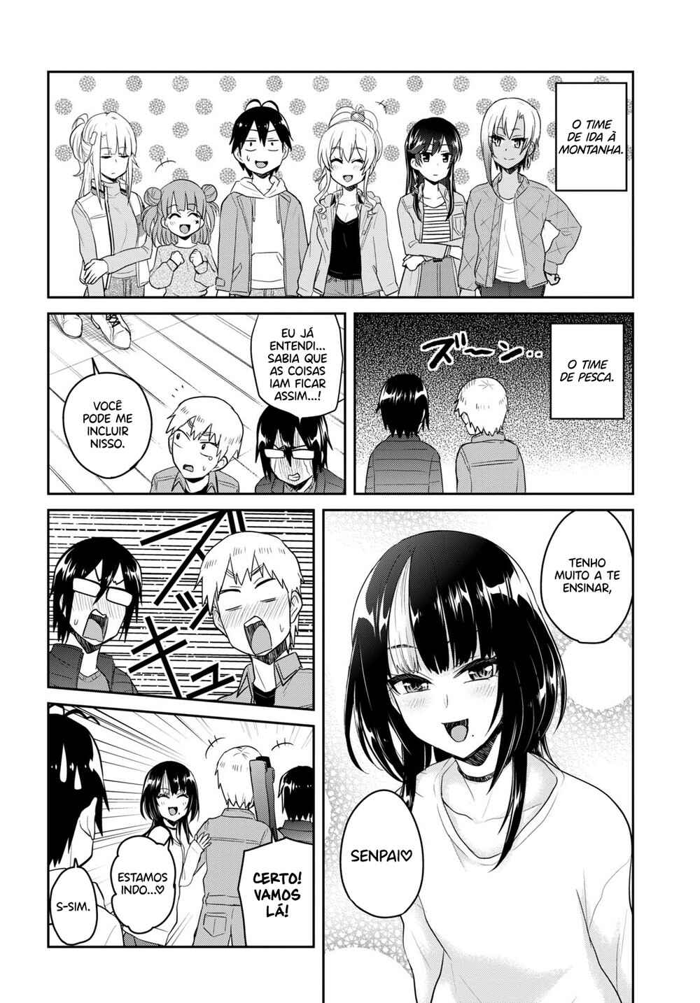 Hajimete no Gal capítulo 74 página 9