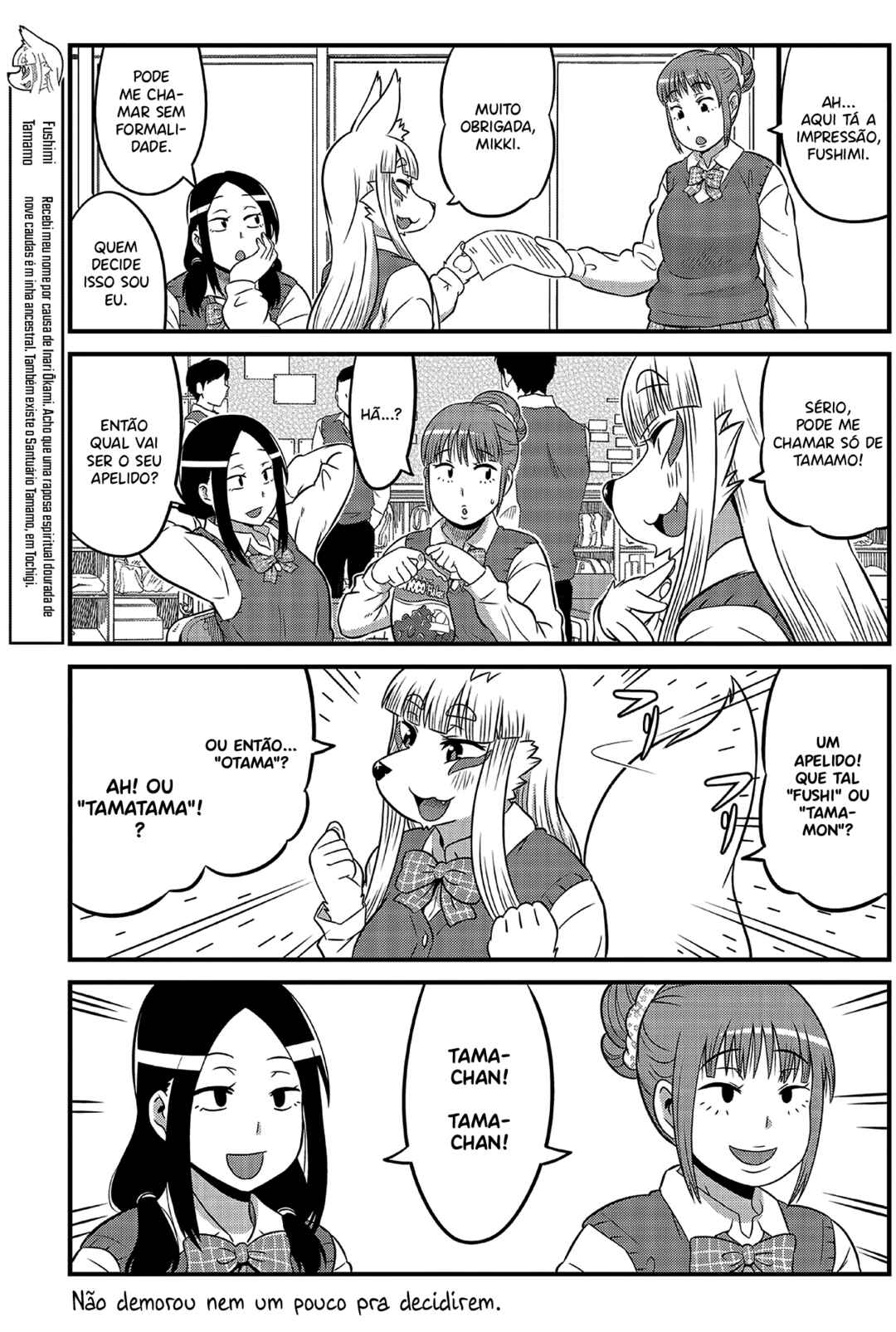 Tamamo-chan’s a Fox! capítulo 2 página 8