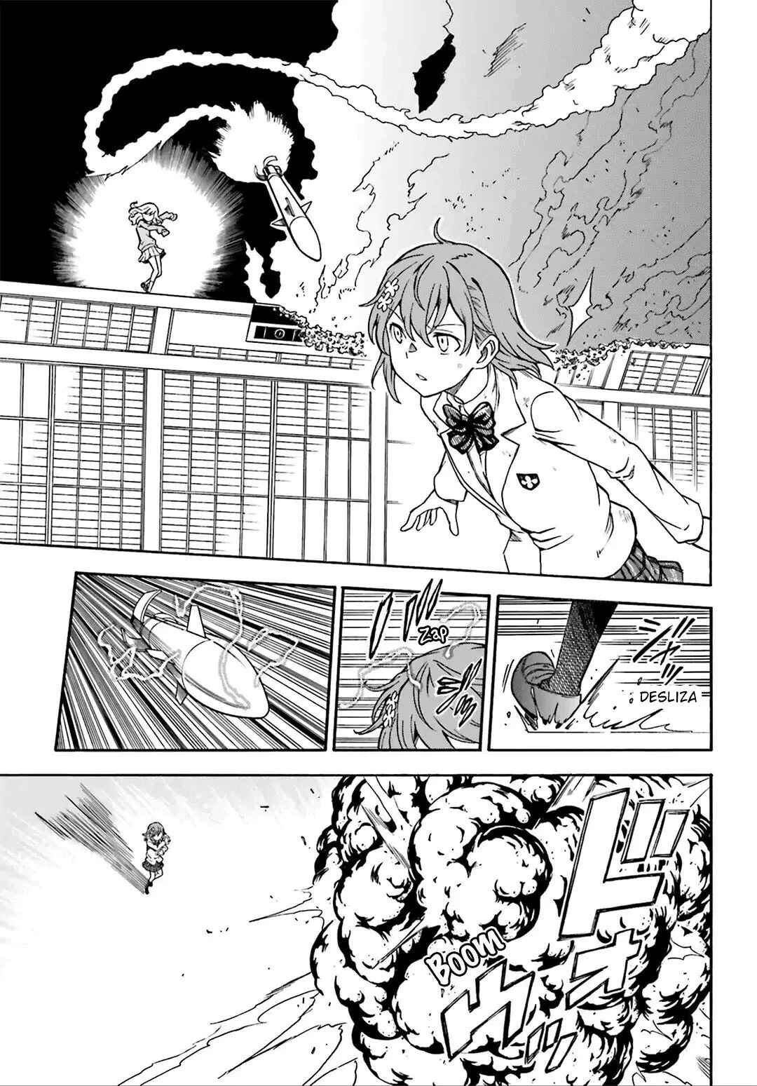 Toaru Majutsu no Index Gaiden: Toaru Kagaku no Railgun capítulo 110 página 14