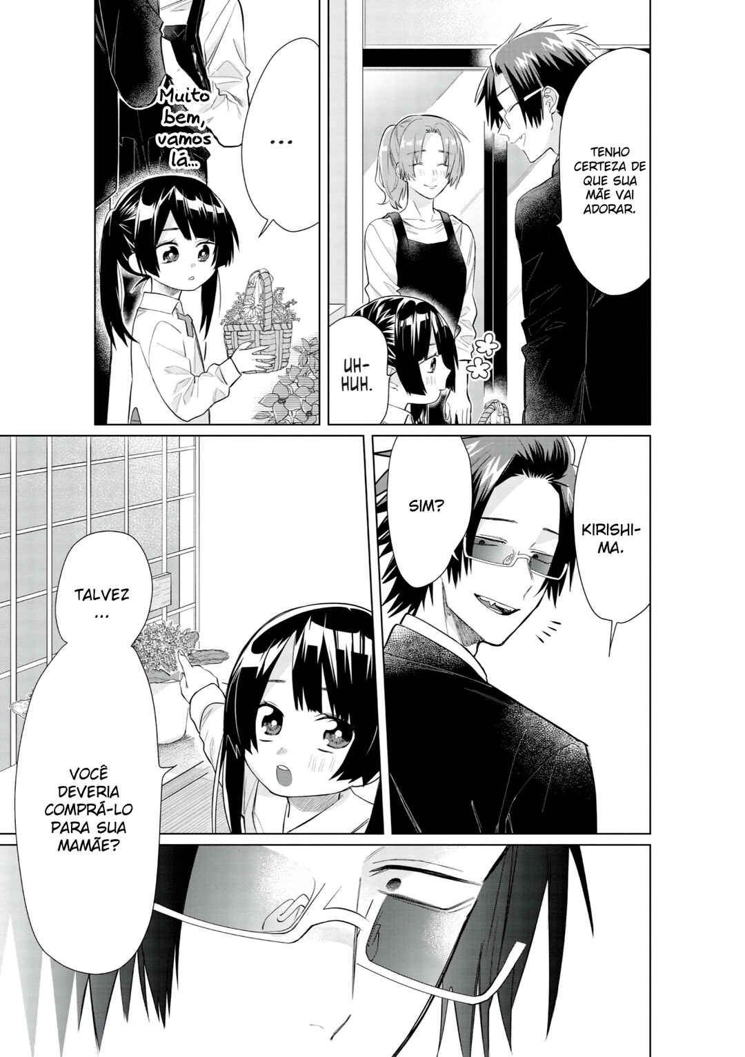 Kumichou Musume to Sewa-gakari capítulo 47 página 10