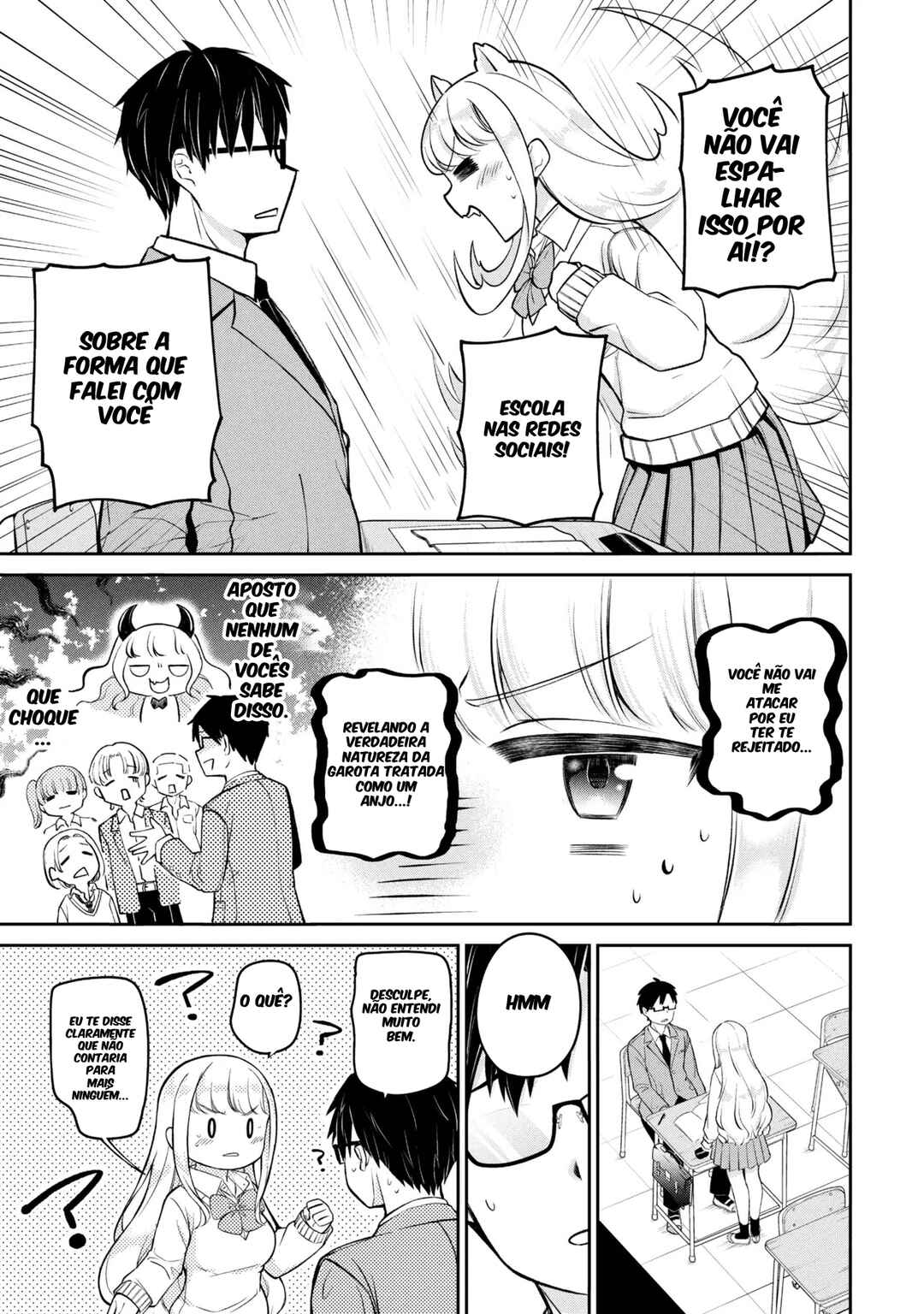 Class no Tenshi ni Kokutta Kekka capítulo 2 página 7