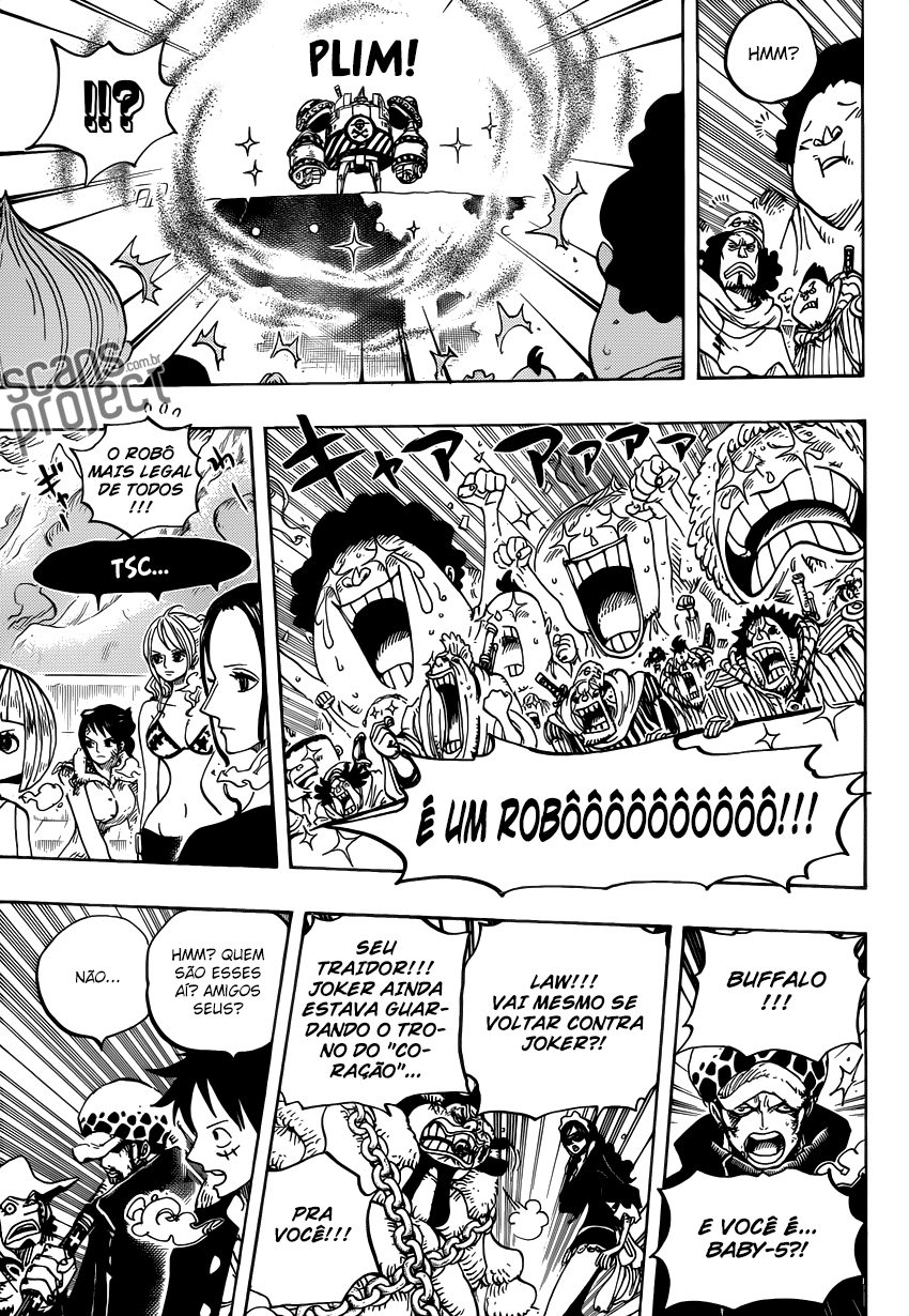 One Piece capítulo 695 página 9