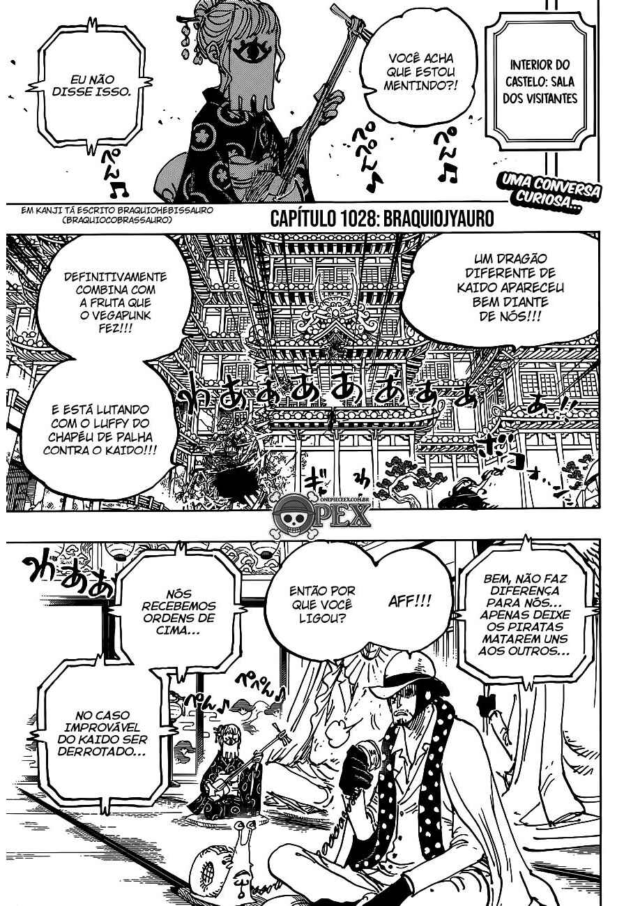 One Piece capítulo 1028 página 3