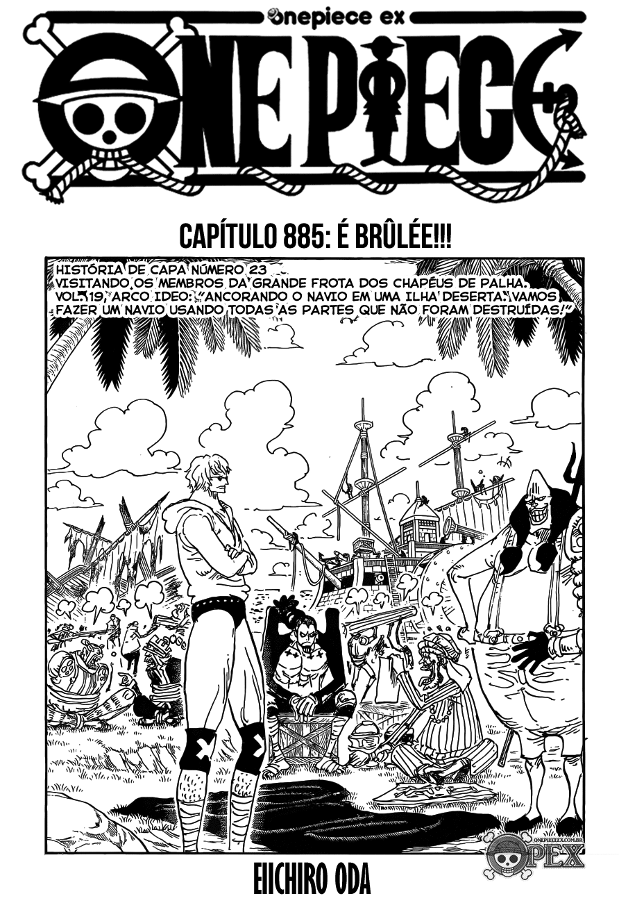 One Piece capítulo 885 página 1