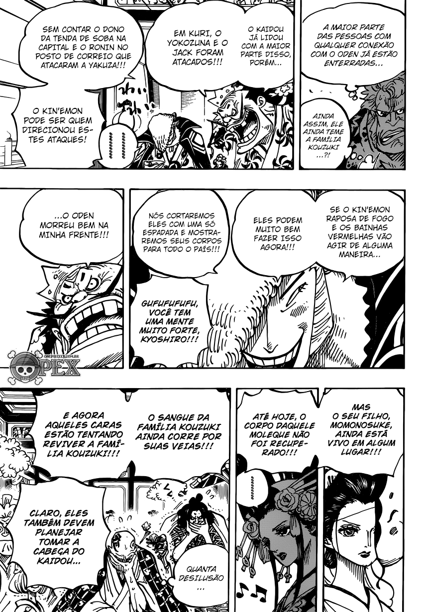 One Piece capítulo 932 página 11